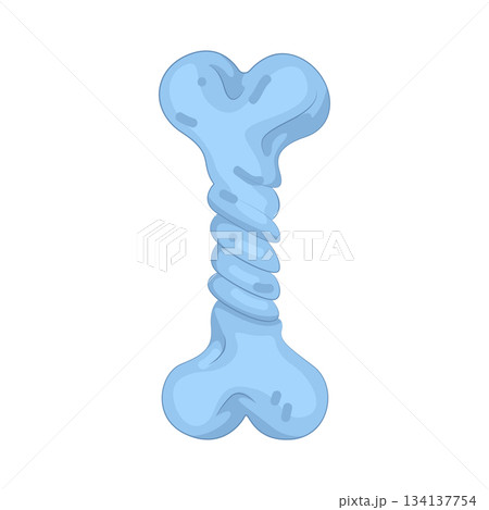 Illustration of pet chew toy  134137754