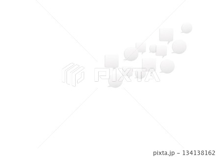 Speech bubbles on white background Speech bubbles on white background 134138162