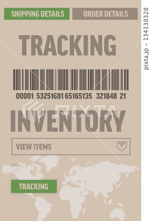Digital generated image of green shipping report Digital generated image of green shipping report 134138328