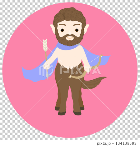 12星座_射手座_ポップ 12星座_射手座_ポップ 134138395