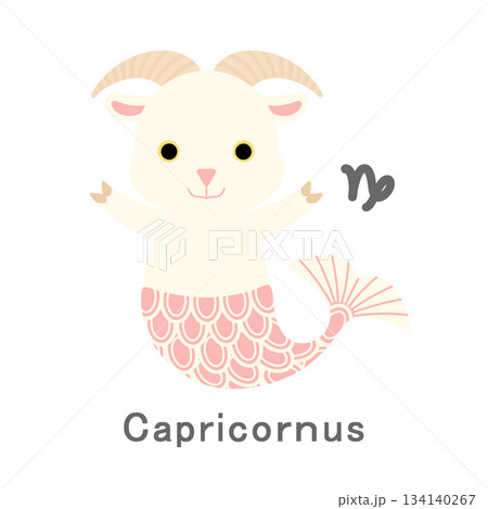 12星座_山羊座_ポップ 134140267