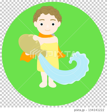 12星座_水瓶座_ポップ 134141222