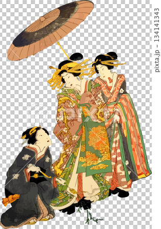 妓女和她的侍從 134141343