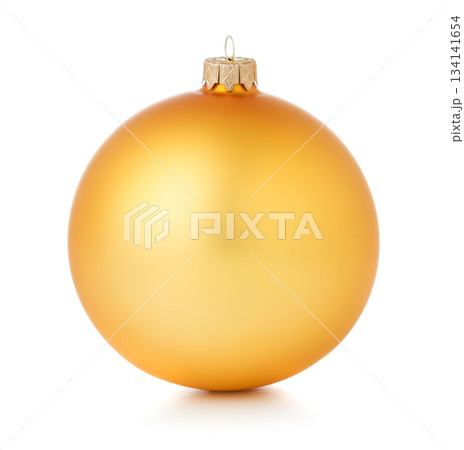 Christmas ball isolated on white background 134141654