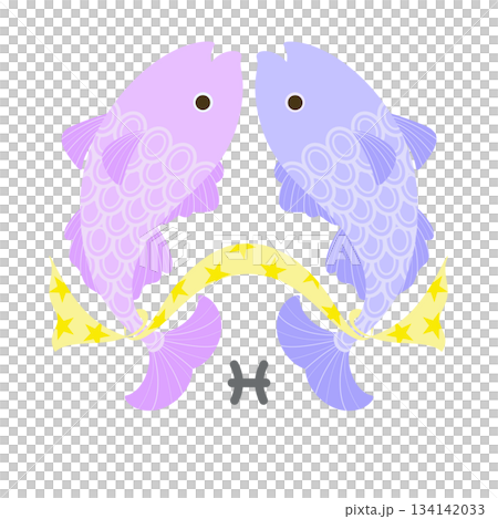 12星座_魚座_ポップ 12星座_魚座_ポップ 134142033
