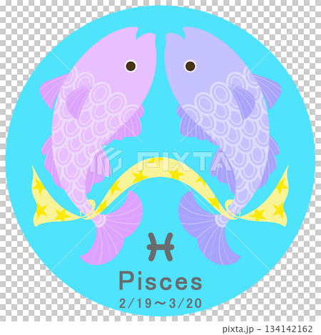 12星座_魚座_ポップ 12星座_魚座_ポップ 134142162