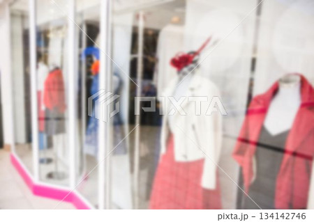 Blurry picture of front shop Blurry picture of front shop 134142746