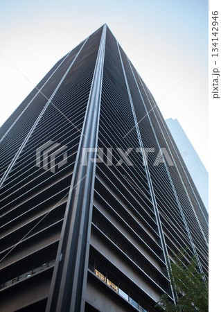 Low angle view of skyscraper 134142946