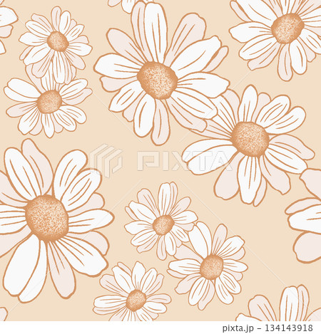 Assorted floral geometric and heart pattern panel designs in soft pastel colors Assorted floral geometric and heart pattern panel designs in soft pastel colors 134143918