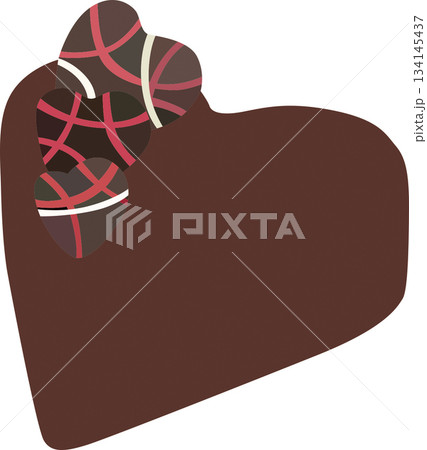 バレンタインチョコレートケーキ バレンタインチョコレートケーキ 134145437