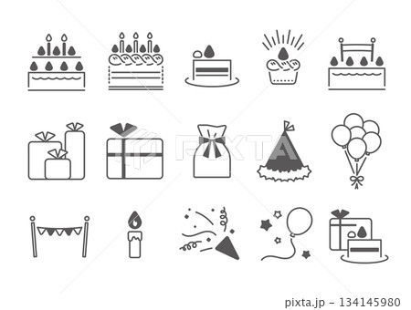 かわいいサーカステント装飾セット 134145980