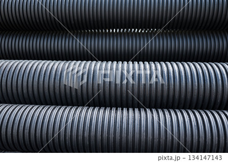high density corrugated double layer polyethylene pipe for sewerage and drainage. high density corrugated double layer polyethylene pipe for sewerage and drainage. 134147143