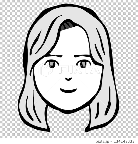 單色圖示_人物、女性、外國人、國籍 單色圖示_人物、女性、外國人、國籍 134148335