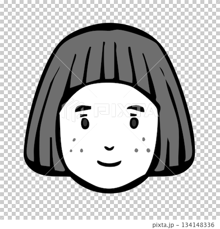 單色圖示_人物、兒童、女孩 單色圖示_人物、兒童、女孩 134148336