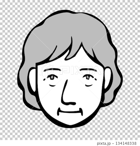 Monochrome icons_people, seniors, foreigners, nationalities Monochrome icons_people, seniors, foreigners, nationalities 134148338