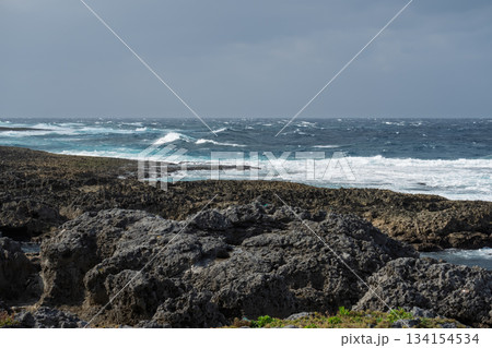 2020年1月8日 喜界島・大荒れの太平洋 JAC3830便滑走路逸脱事故当日の記録 海岸線 2020年1月8日 喜界島・大荒れの太平洋 JAC3830便滑走路逸脱事故当日の記録 海岸線 134154534