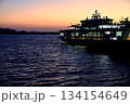 夜なので安全第一！離島へ向かうフェリー 134154649