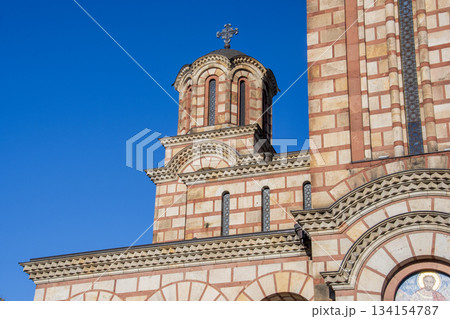 セルビアのベオグラードの街並み セルビアのベオグラードの街並み 134154787