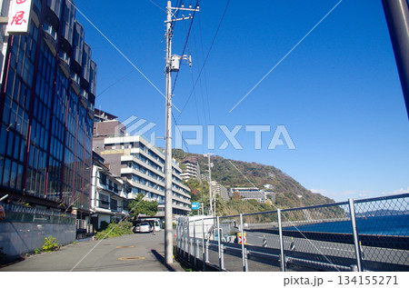 熱海の相模灘沿い温泉ホテル街 熱海の相模灘沿い温泉ホテル街 134155271