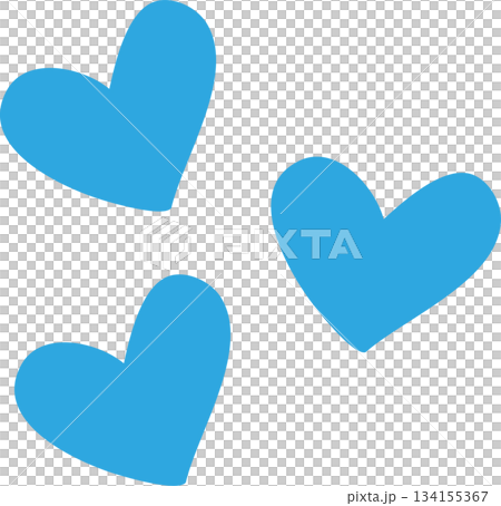 手繪心形符號 134155367