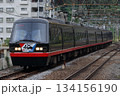 40周年ヘッドマークを付けた黒船電車 134156190
