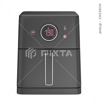 Front view of air fryer Front view of air fryer 134156534