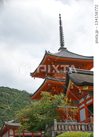 清水寺の三重塔(京都府京都市) 134156772