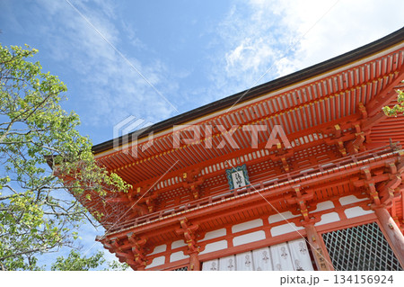 清水寺の仁王門(京都府京都市) 清水寺の仁王門(京都府京都市) 134156924