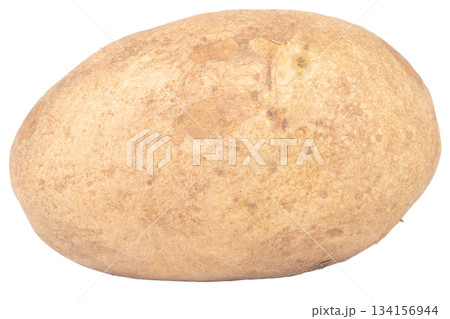 One potato isolated on white background 134156944