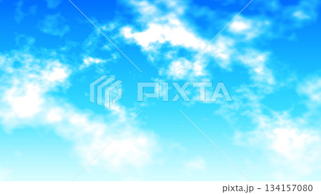 青空雲背景 青空雲背景 134157080