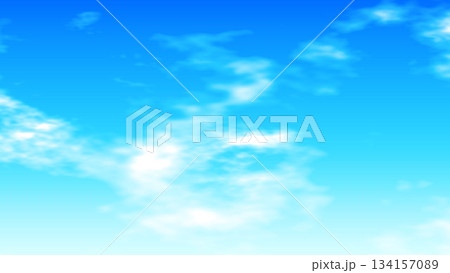 青空雲背景 134157089