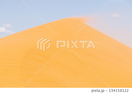 Dune 45 amid a sandstorm 134158122