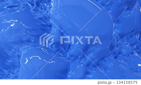 Abstract background of a looped blue ice endless tunnel of natural cold shiny transparent reflective ice, screensaver Abstract background of a looped blue ice endless tunnel of natural cold shiny transparent reflective ice, screensaver 134158575