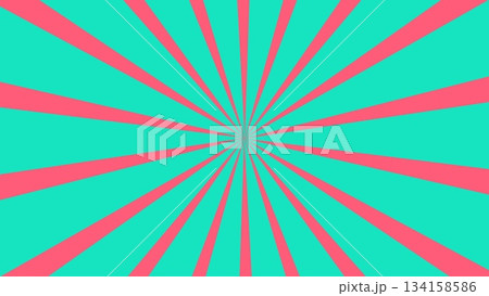 abstract background, video in high quality 4k. moving geometric figure, pink rays on a green background abstract background, video in high quality 4k. moving geometric figure, pink rays on a green background 134158586