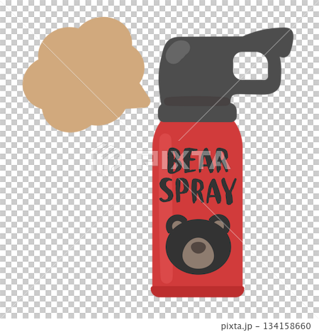 熊驅避噴霧劑圖示 134158660