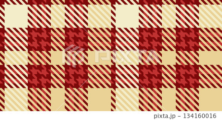 Red Cream Christmas Houndstooth Tartan Plaid Holiday Checkered Festive Pattern Red Cream Christmas Houndstooth Tartan Plaid Holiday Checkered Festive Pattern 134160016