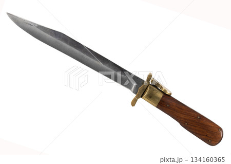 hunting knife isolated on white 134160365