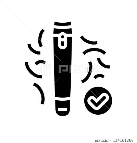 nail hygiene trim glyph icon vector illustration 134161269