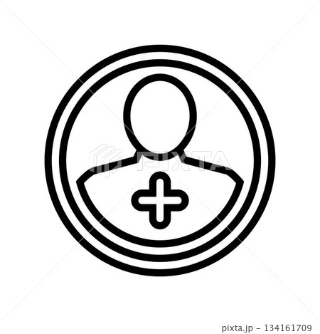 referral line icon vector illustration referral line icon vector illustration 134161709
