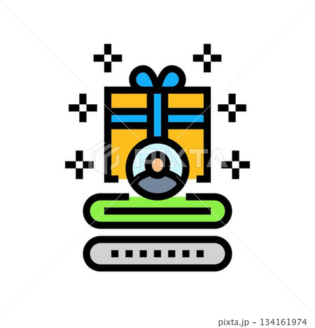 signup bonus color icon vector illustration signup bonus color icon vector illustration 134161974