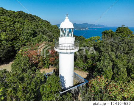 徳島県美波町　阿瀬比ノ鼻灯台 134164689
