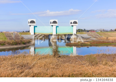 茨城県龍ヶ崎市小貝川沿い2025年12月 134164838