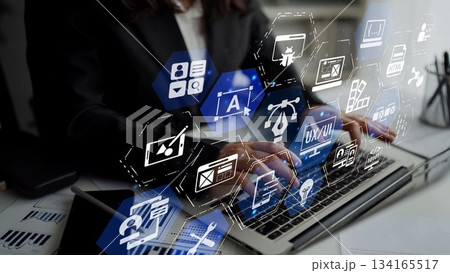UX UI Design for Application and Web Development Funnel 134165517