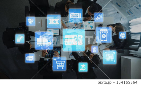 Digital gift card and online shopping system Funnel 134165564