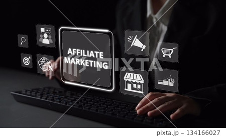 Affiliate Marketing Strategy Online Promotion for Passive Income Growth Muxer 134166027