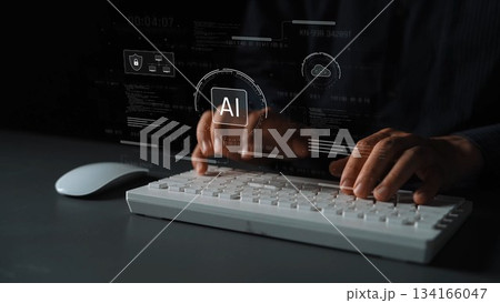 Artificial Intelligence System Interface for Future Technology Marrow 134166047