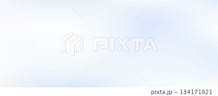 Light cloud white gradient background. Smooth blue abstract wallpaper. Subtle soft winter backdrop for graphic design banner, flyer, poster, presentation. Blurred wavy pastel gradation cover. Vector 134171821