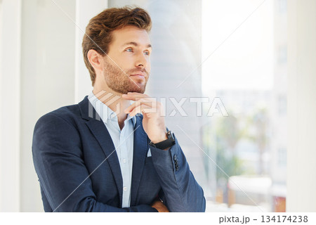 Focus, businessman and thinking of a corporate lawyer in a office planning a case strategy. Law firm, management and business man think about a solution for attorney and consultant schedule at work Focus, businessman and thinking of a corporate lawyer in a office planning a case strategy. Law firm, management and business man think about a solution for attorney and consultant schedule at work 134174238