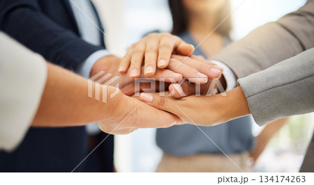 Support, business people collaboration and hands stack together in solidarity, trust and teamwork cooperation. Community, team building mission and professional employee team united for group project Support, business people collaboration and hands stack together in solidarity, trust and teamwork cooperation. Community, team building mission and professional employee team united for group project 134174263