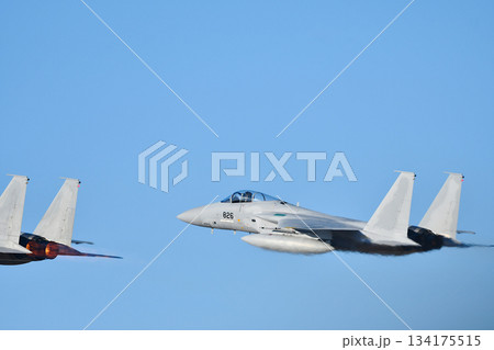 航空自衛隊のF15戦闘機 134175515